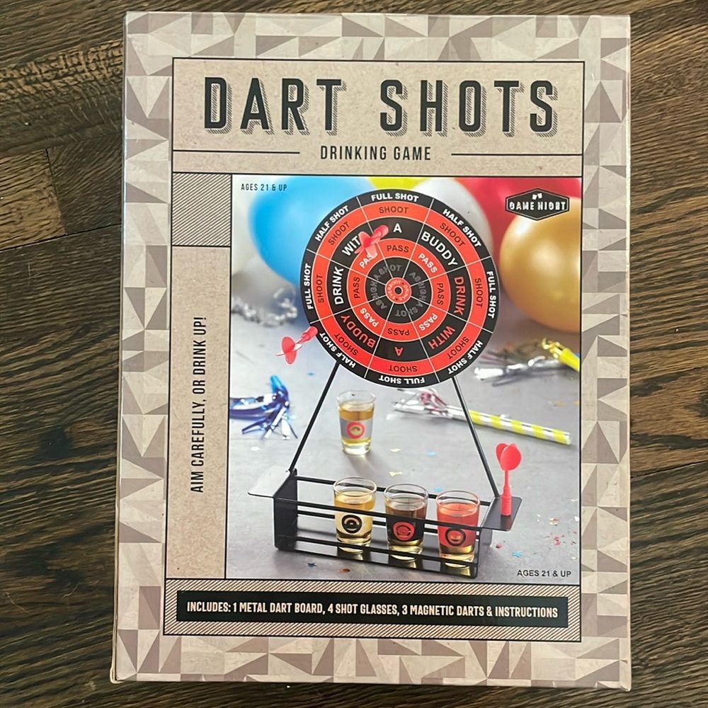 Dart Shots Drinking Game